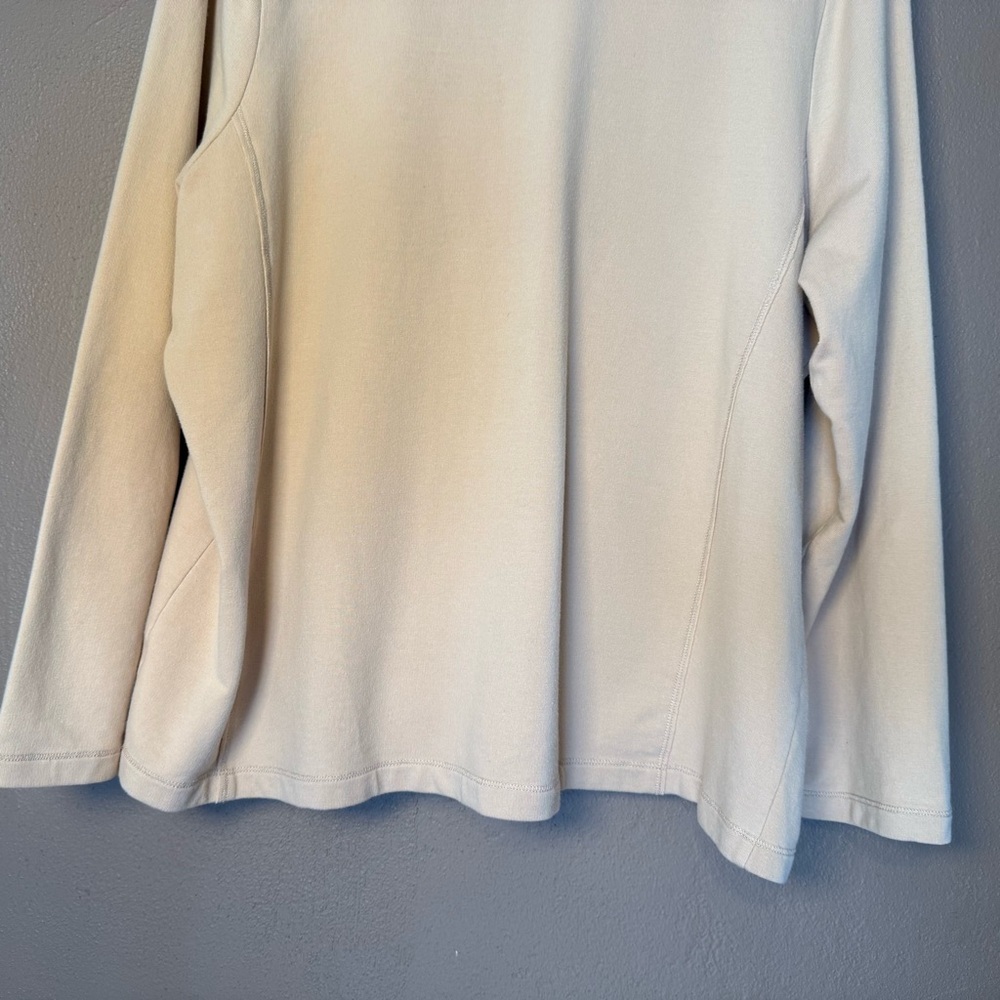 Laura Ashley Women's Animal Print Patterned Zip Up Sweatshirt Size 1X - Picture 13 of 15